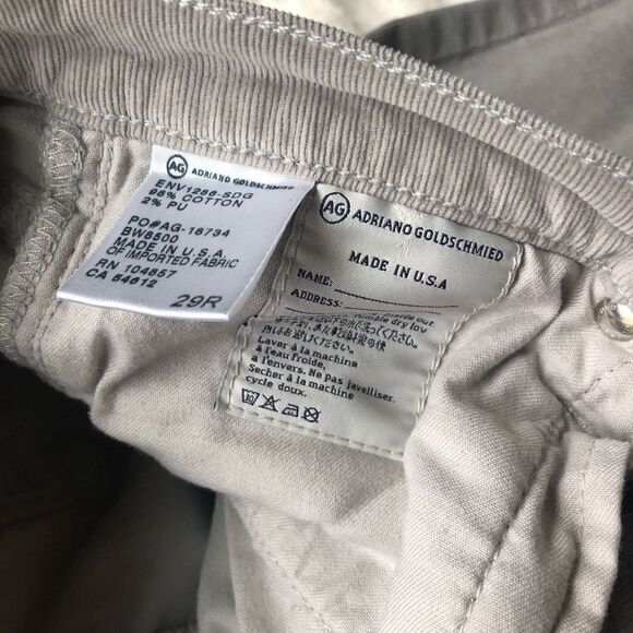 AG The Stevie Slim Straight Corduroy - Women’s 29 - Picture 6 of 9